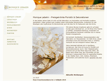 Tablet Screenshot of lebahn-floristik.de